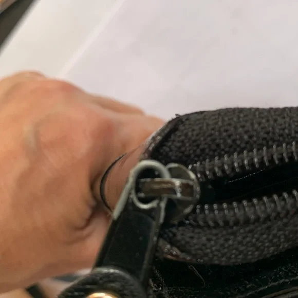 Vintage Lee Sands Eel Skin Wallet Clutch Crossbody - Picture 15 of 15